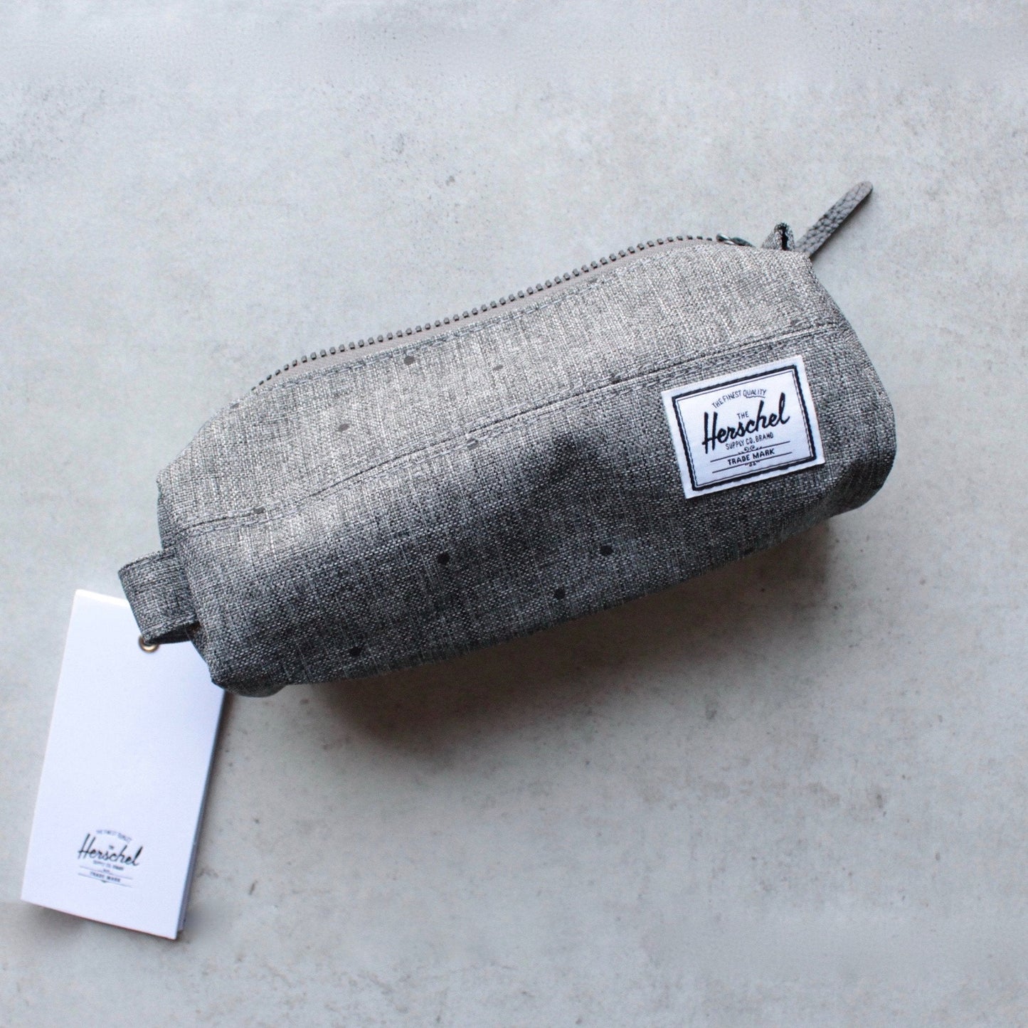 Herschel Supply co. - Settlement Pencil Case in Raven Crosshatch