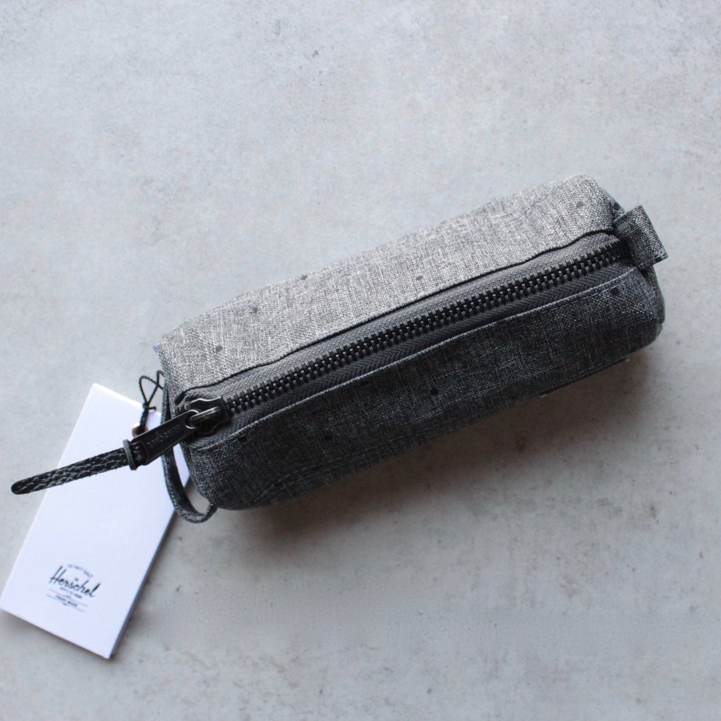Herschel Supply co. - Settlement Pencil Case in Raven Crosshatch