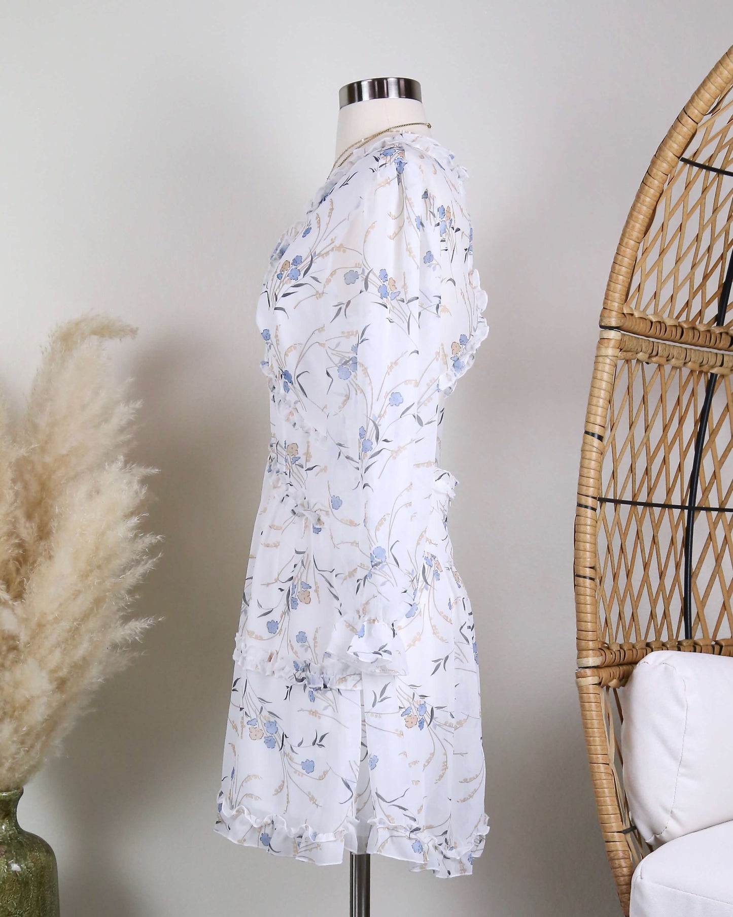 Love Struck Ruffle Floral Dress in More Colors