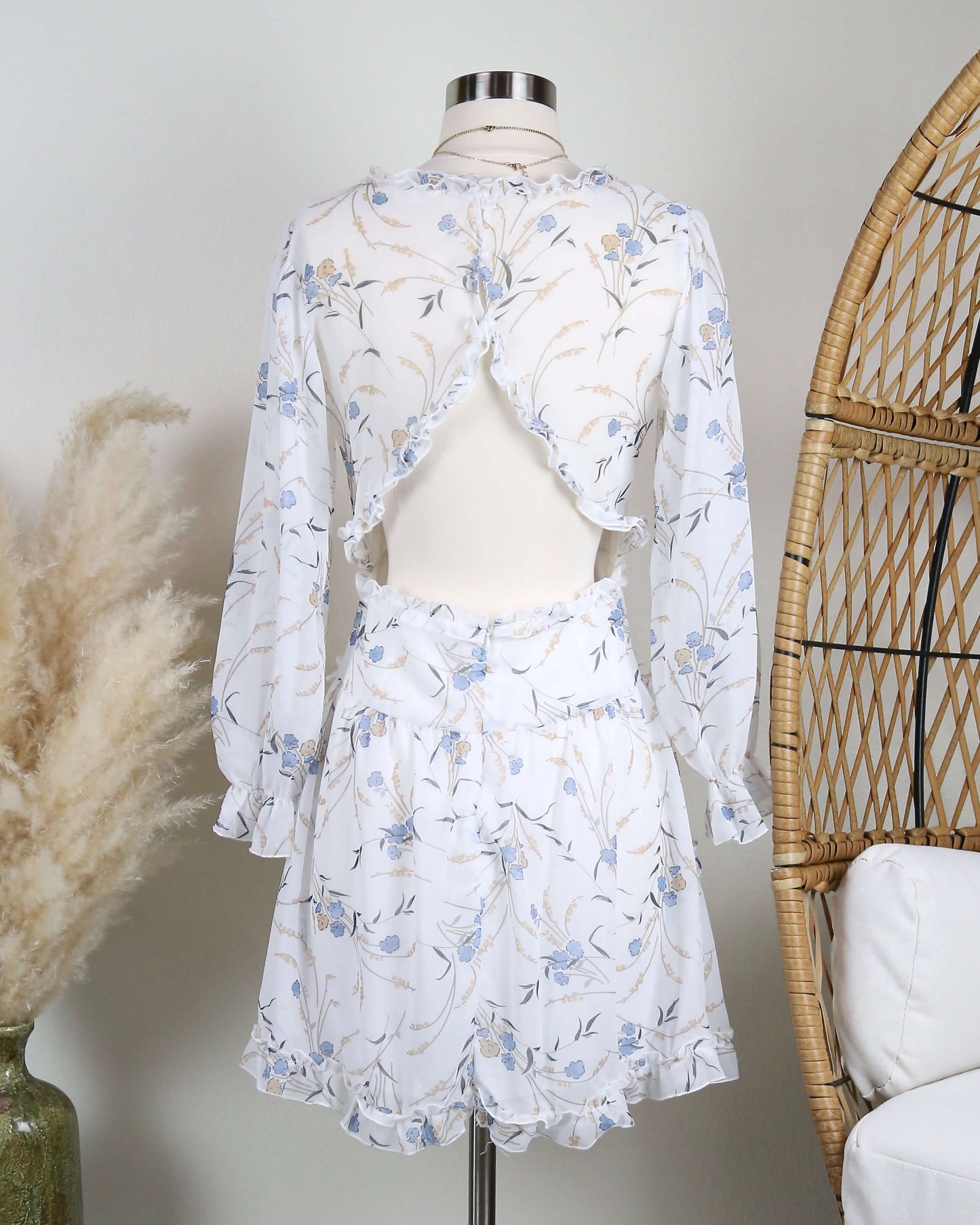 Love Struck Ruffle Floral Dress in More Colors