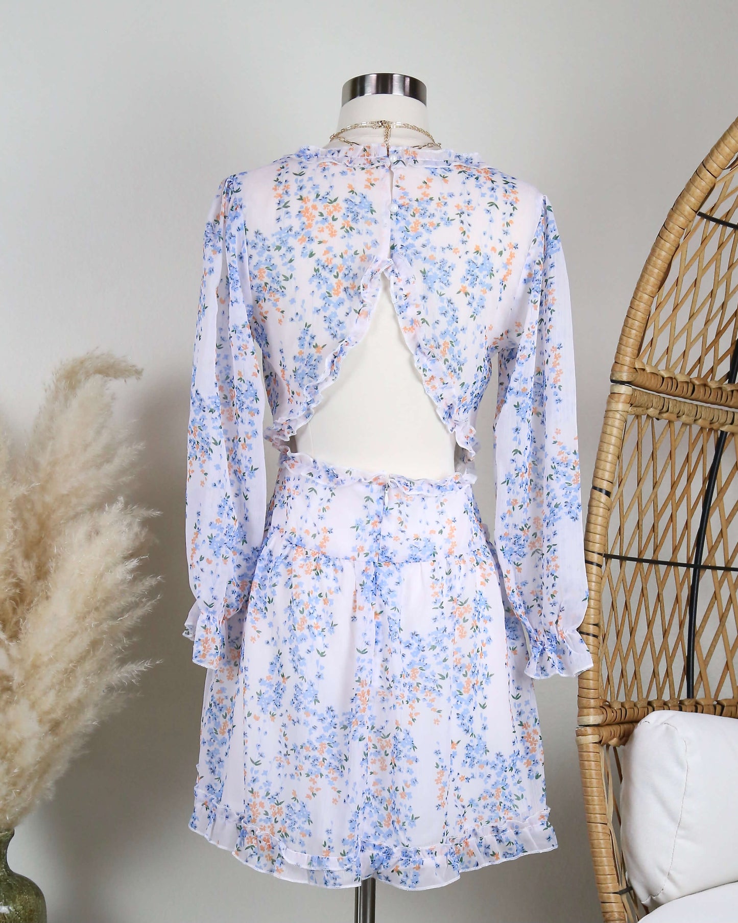Love Struck Ruffle Floral Dress in More Colors