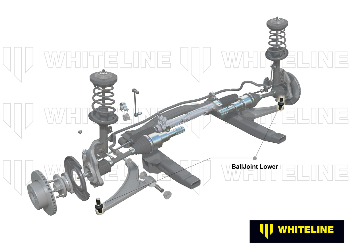 Whiteline 2017+ Honda Civic Type-R / 10th Gen Civic FK8 Front Camber Adjuster Kit (whlKCA510)