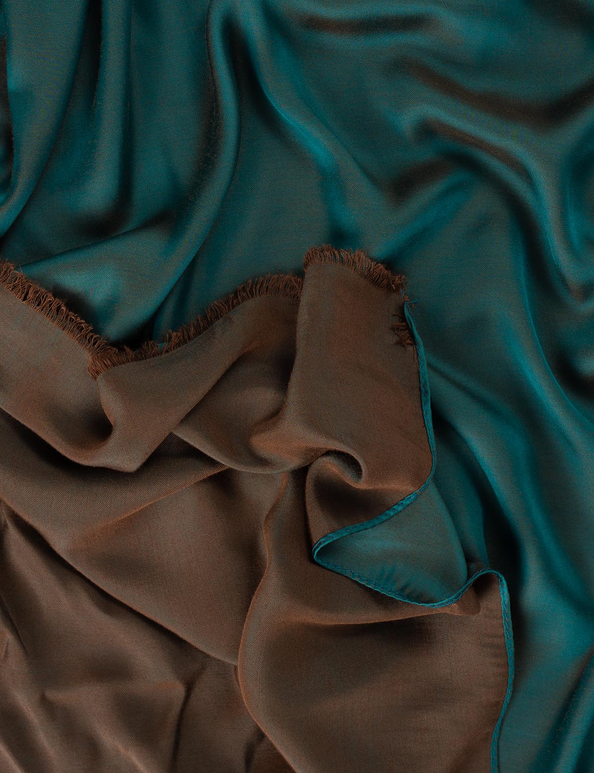 Isabelle Dual Silk Hijabs - Teal