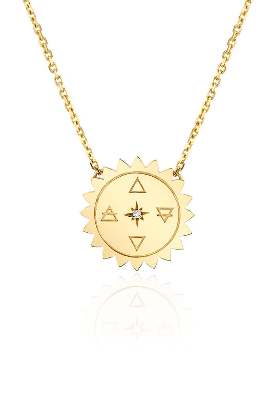 Alo x Logan Hollowell Centering Elements Necklace