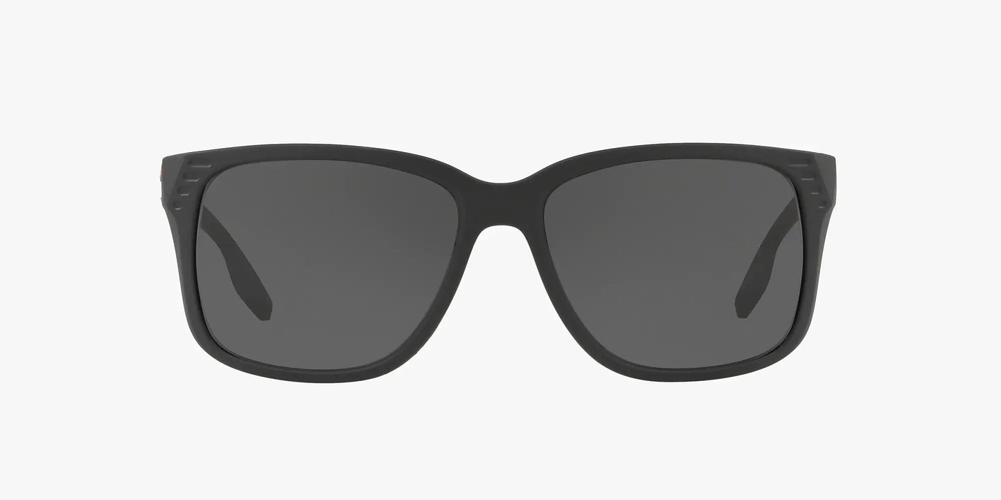 Prada Linea Rossa Matte Black Rectangular Sunglasses