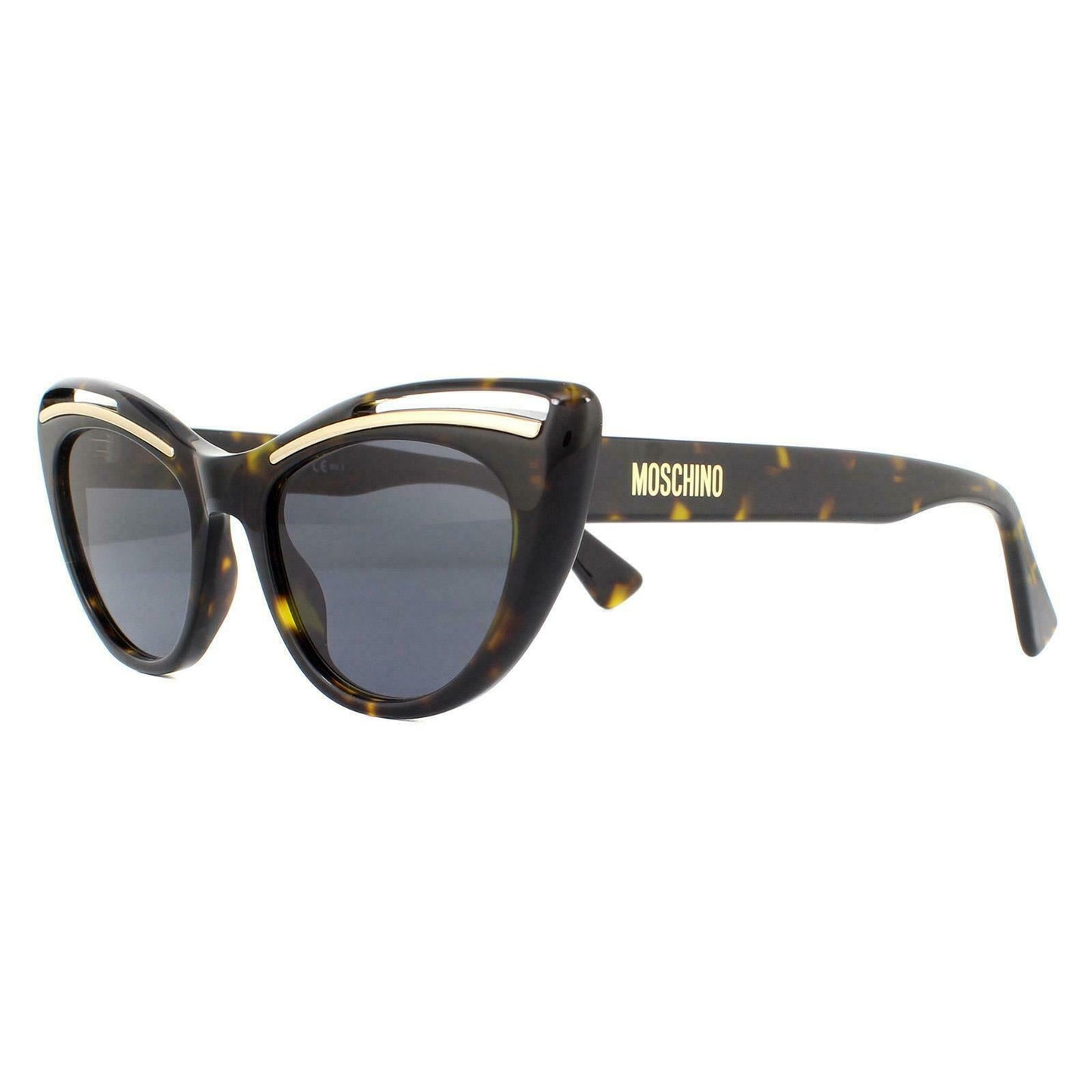 Moschino Dark Havana /Grey 51mm Sunglasses MOS036/S 0086 IR 51