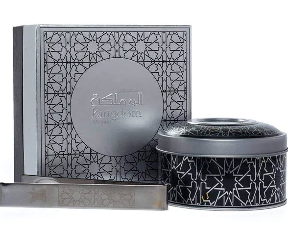Bakhoor Kingdom Majoon Incense Silver 120 gm  Arabian Oud Perfumes