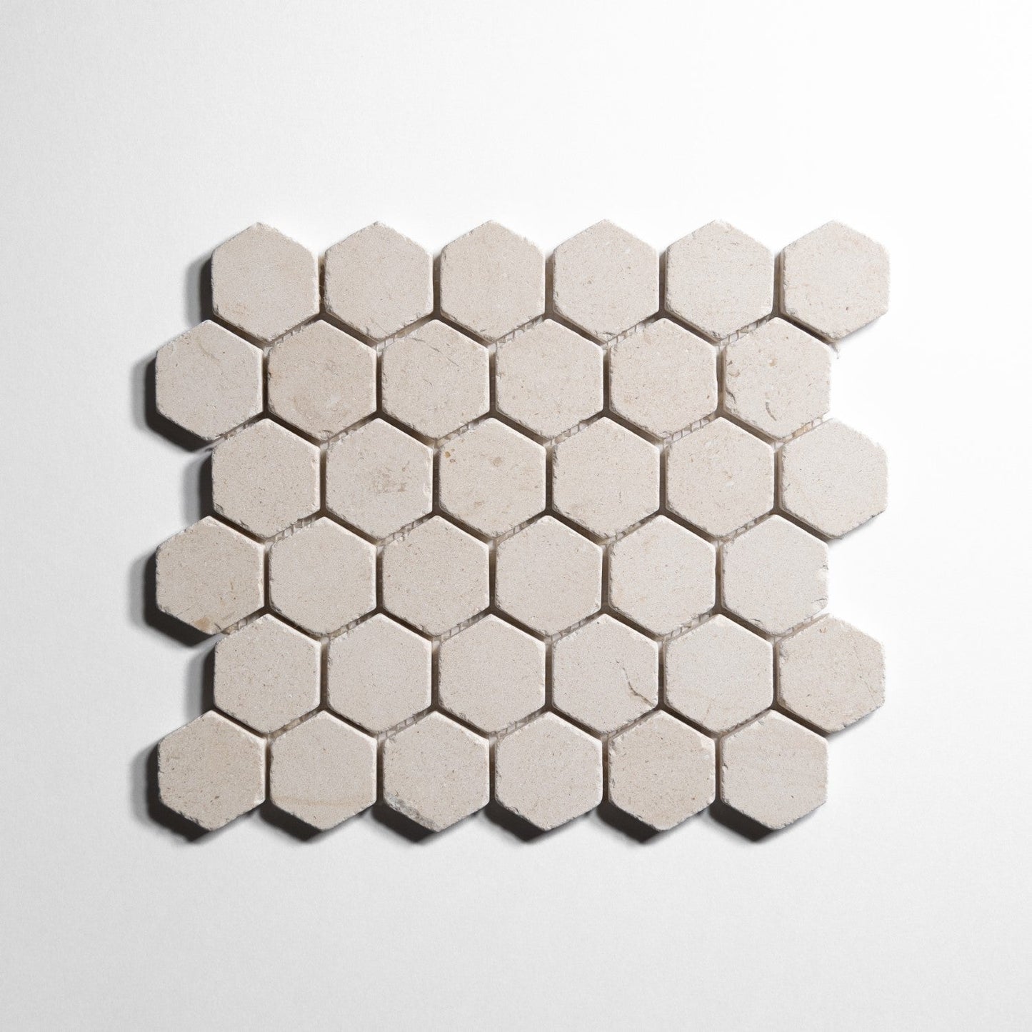Crema 2" Hexagon Tile