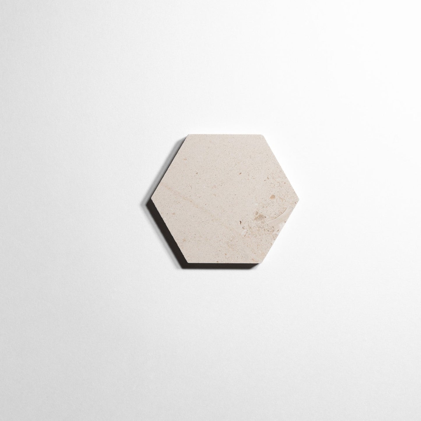 Crema 5" Hexagon Tile