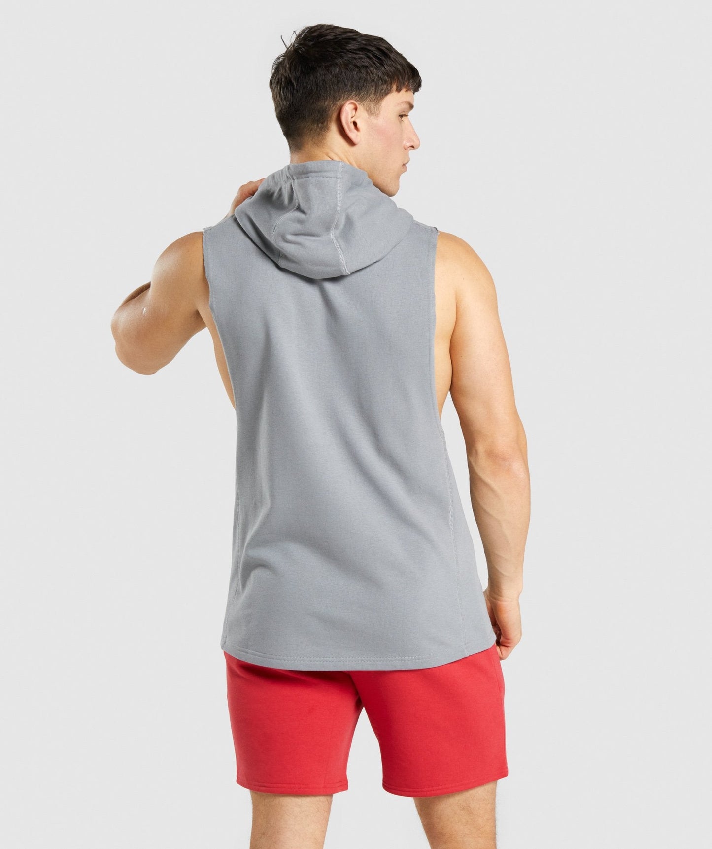 Gymshark Legacy Drop Armhole Hoodie - Smokey Grey