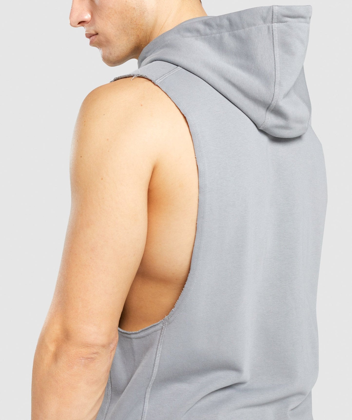 Gymshark Legacy Drop Armhole Hoodie - Smokey Grey