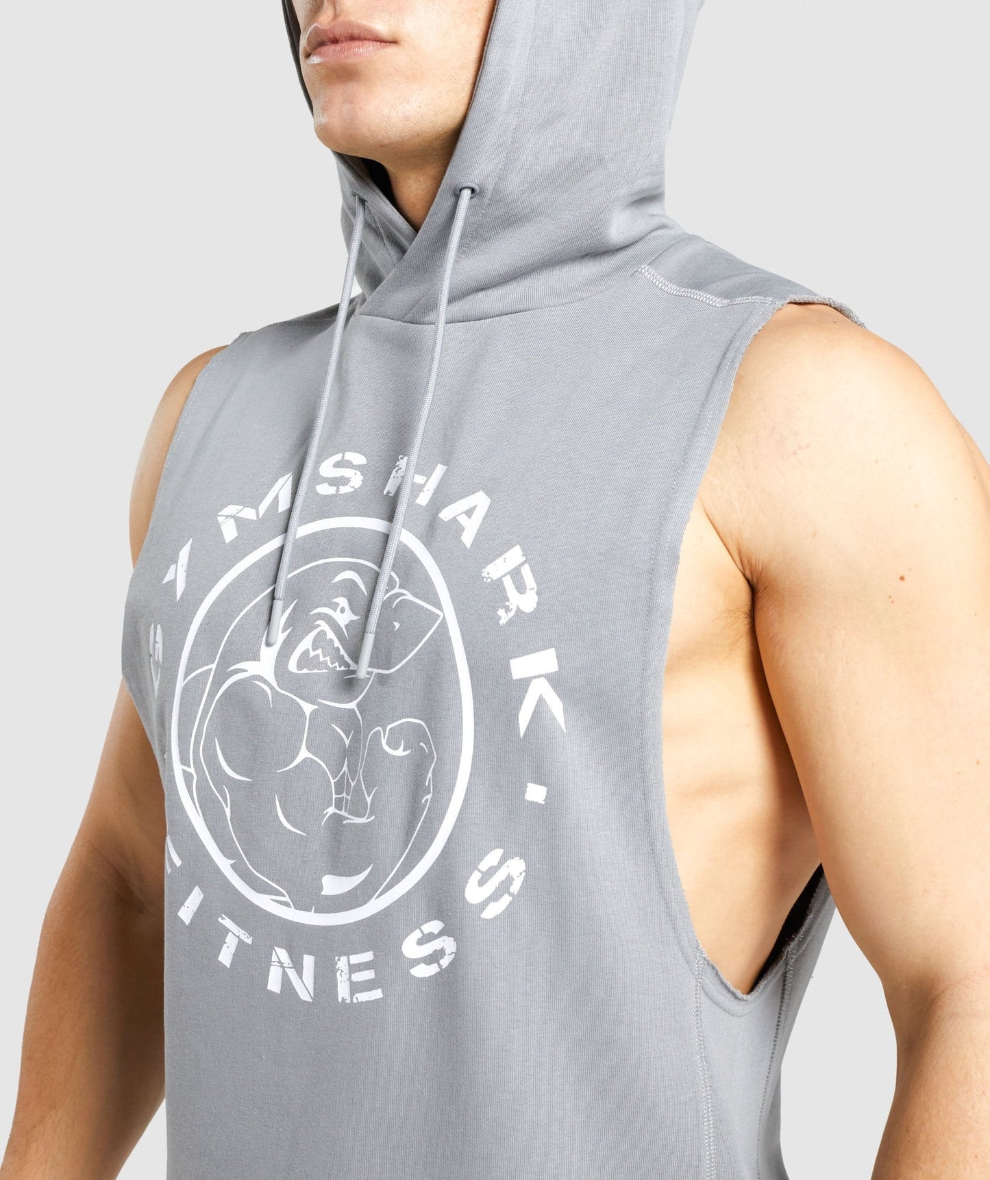 Gymshark Legacy Drop Armhole Hoodie - Smokey Grey