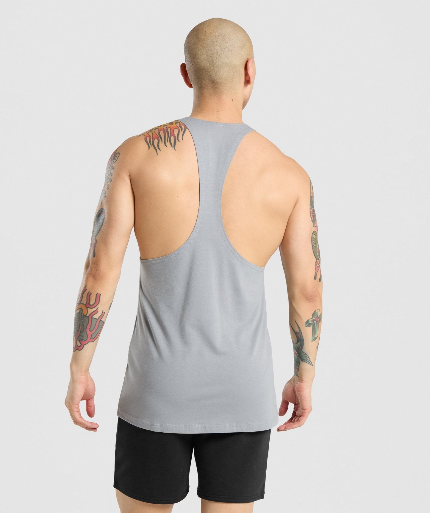 Gymshark Legacy Stringer - Smokey Grey