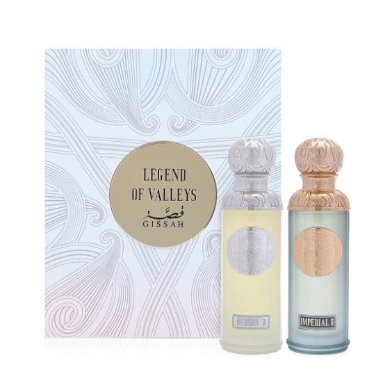 Gissah Fragrance Legend of Valleys Set Perfume 2 x 90ml For Men & Women - Gissah Perfumes