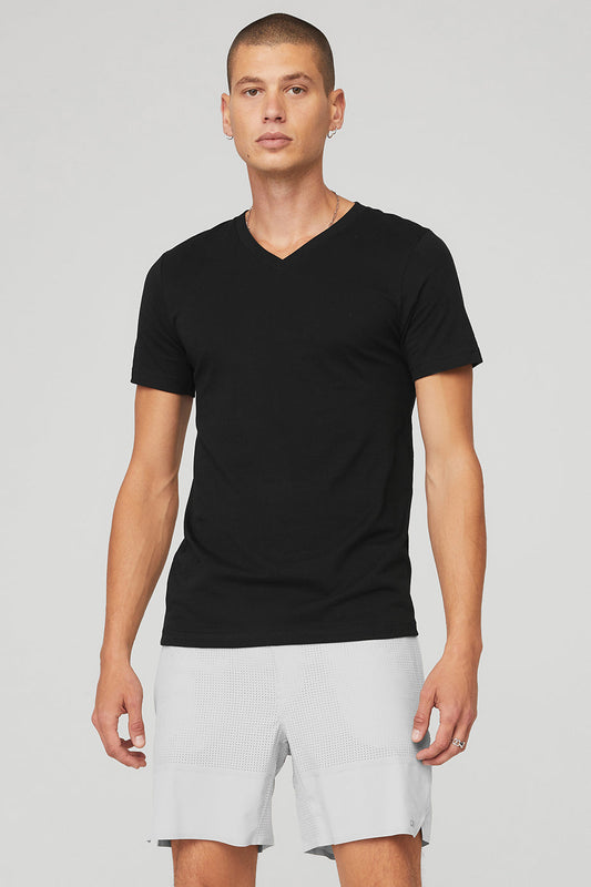 The Triumph V-Neck Tee - Black