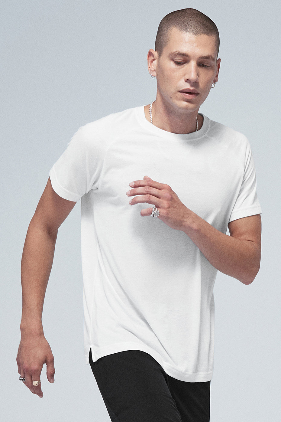 Triumph Crew Neck Tee - White