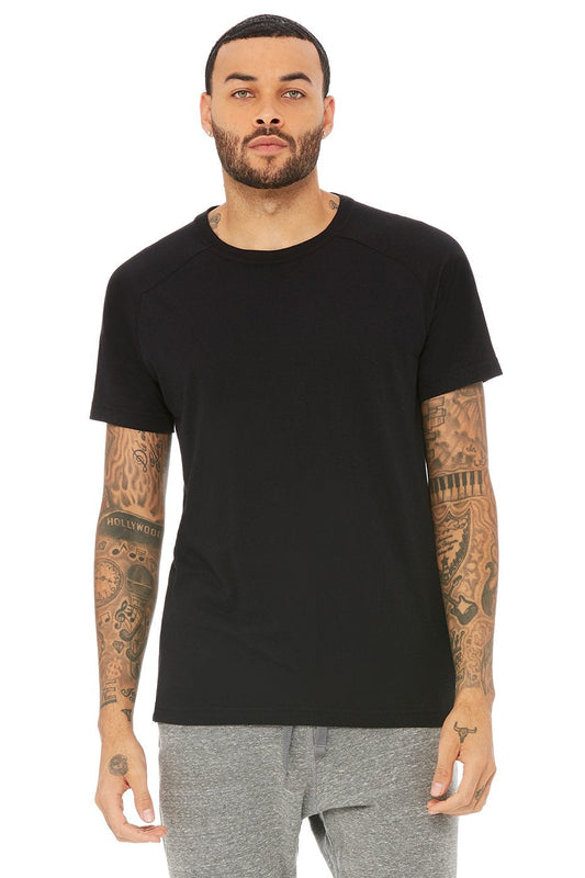 Triumph Crew Neck Tee - Solid Black Triblend