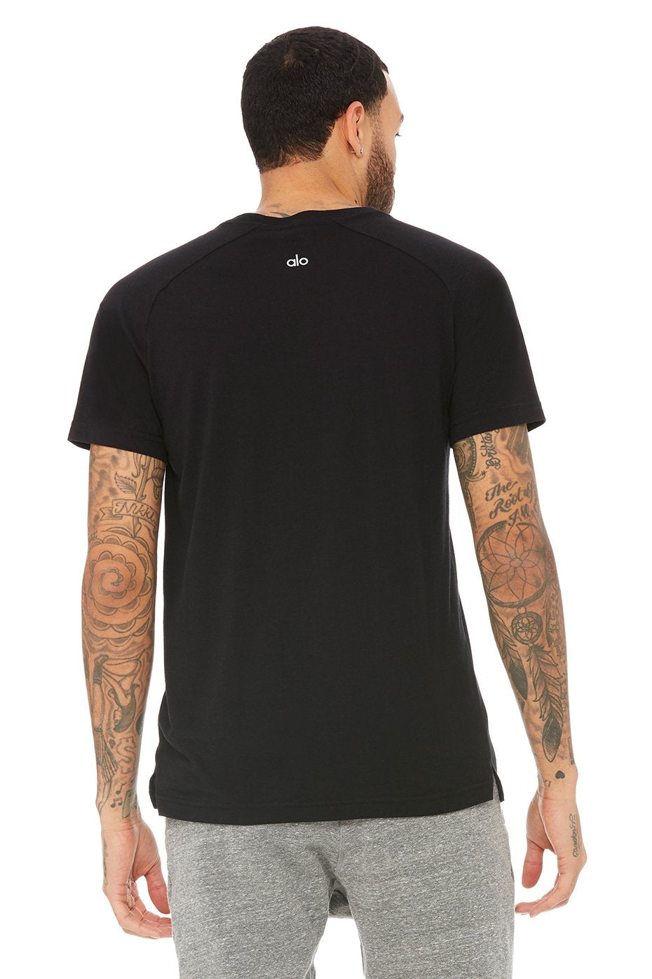 Triumph Crew Neck Tee - Solid Black Triblend