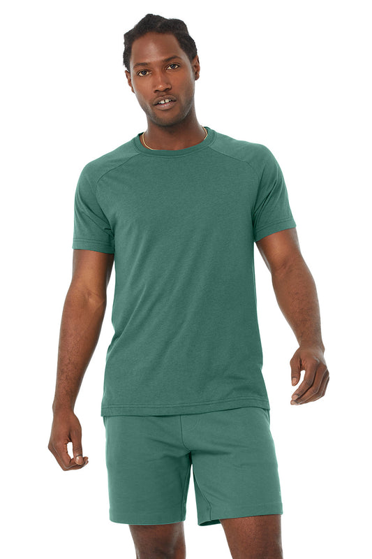 The Triumph Crew Neck Tee - Dark Ivy