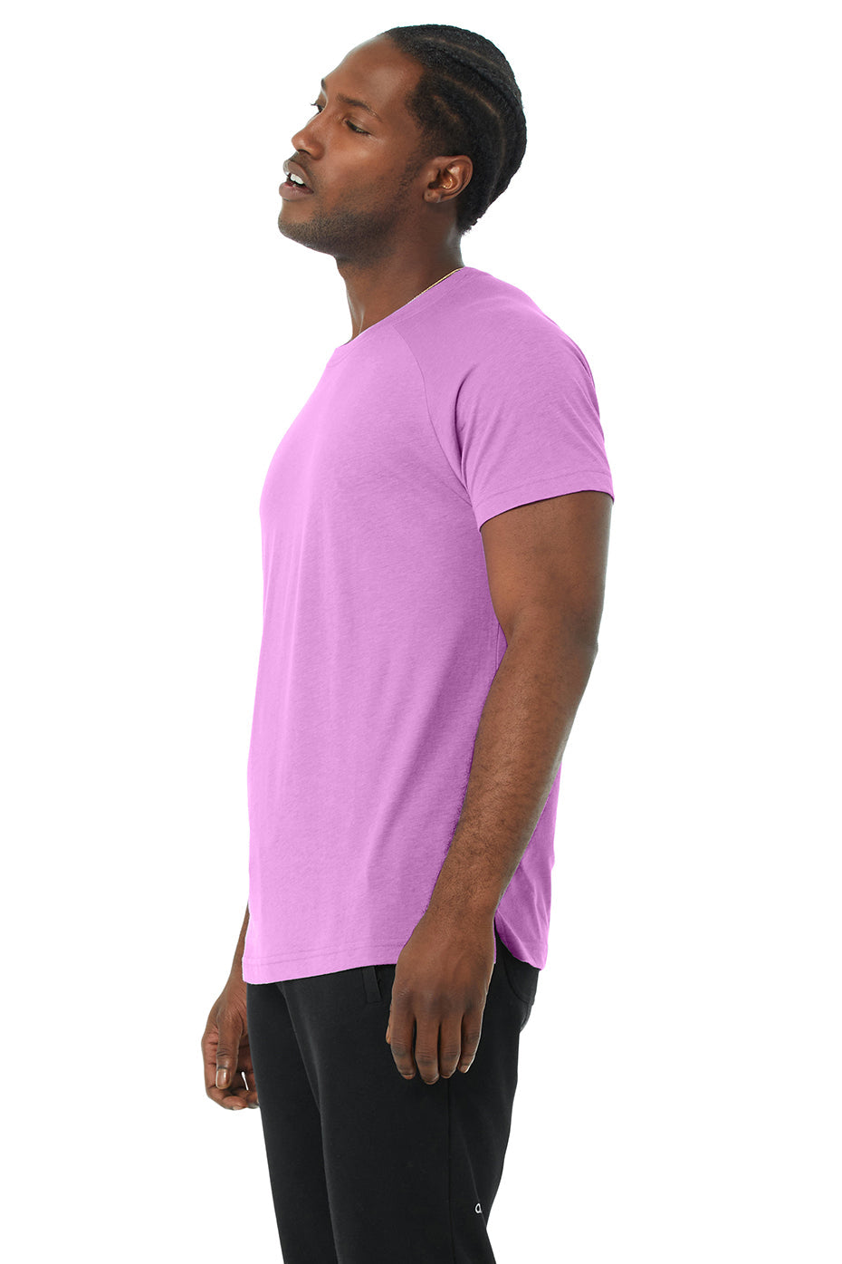 The Triumph Crew Neck Tee - Bright Orchid