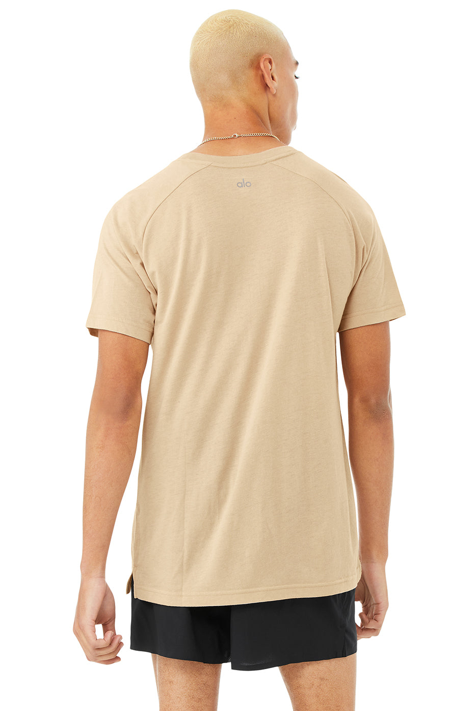 The Triumph Crew Neck Tee - Sand Dune