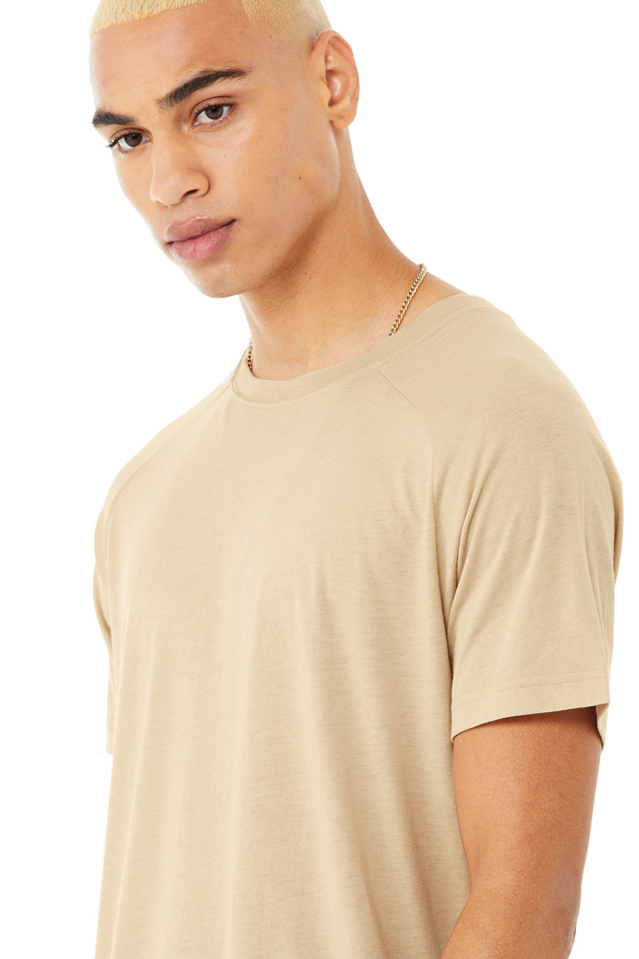 The Triumph Crew Neck Tee - Sand Dune