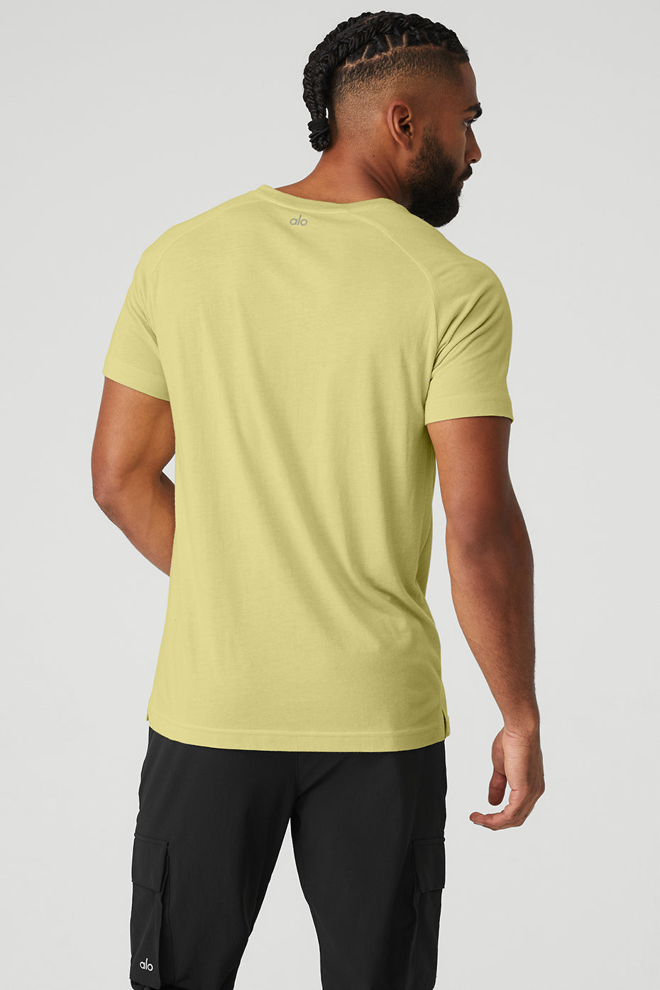 The Triumph Crew Neck Tee - Dusty Yellow