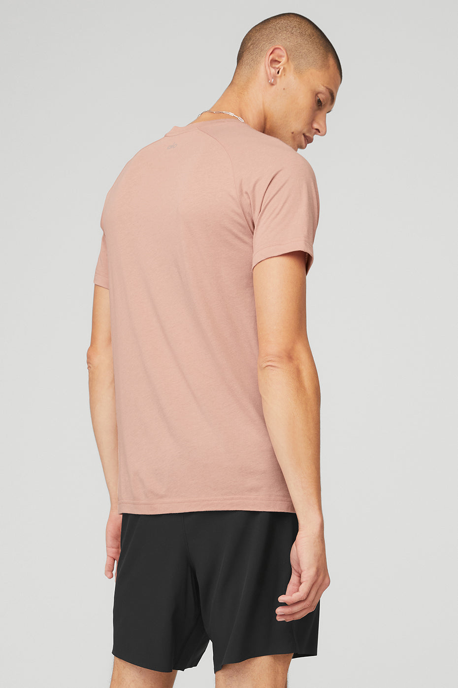 The Triumph Crew Neck Tee - Soft Clay