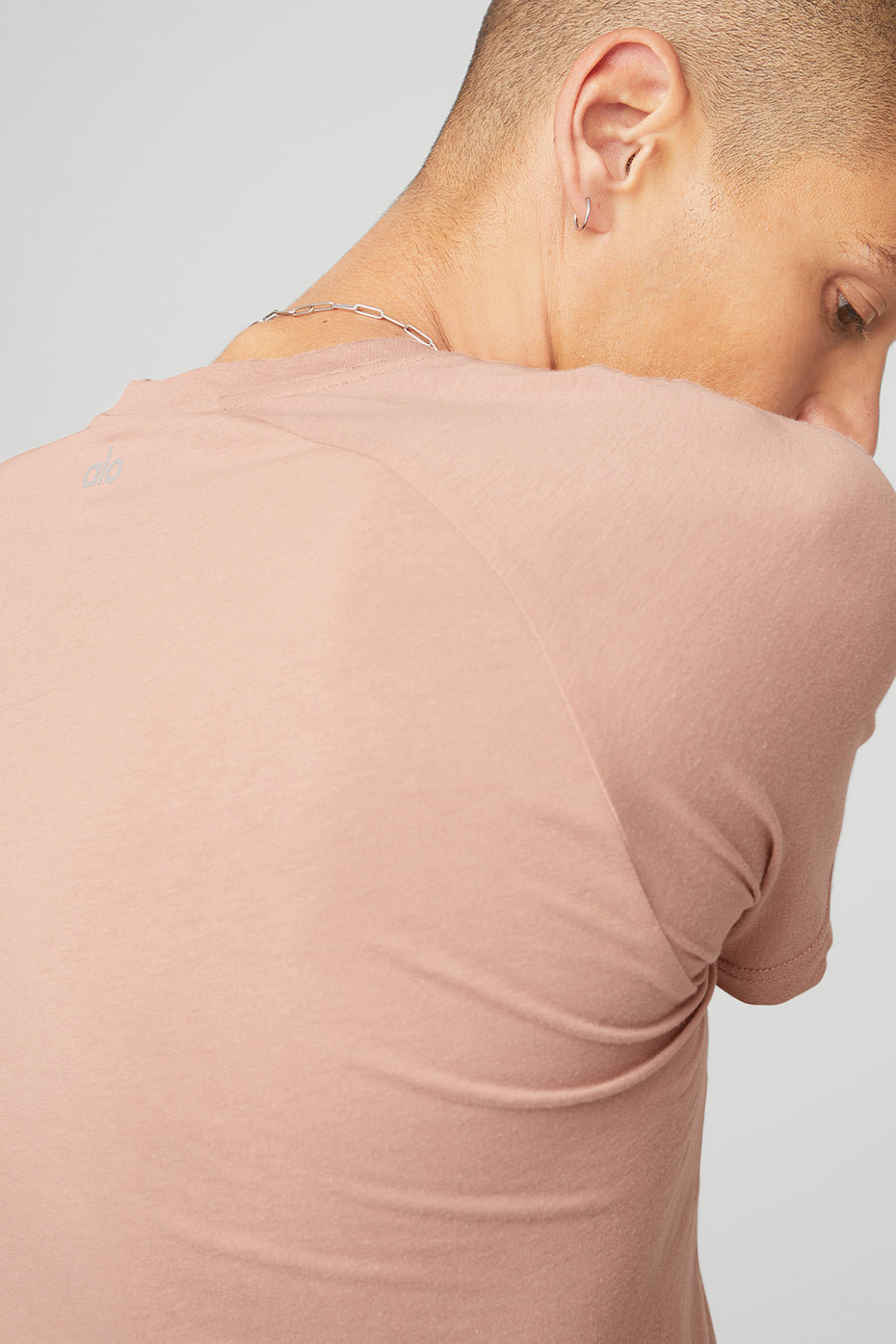 The Triumph Crew Neck Tee - Soft Clay