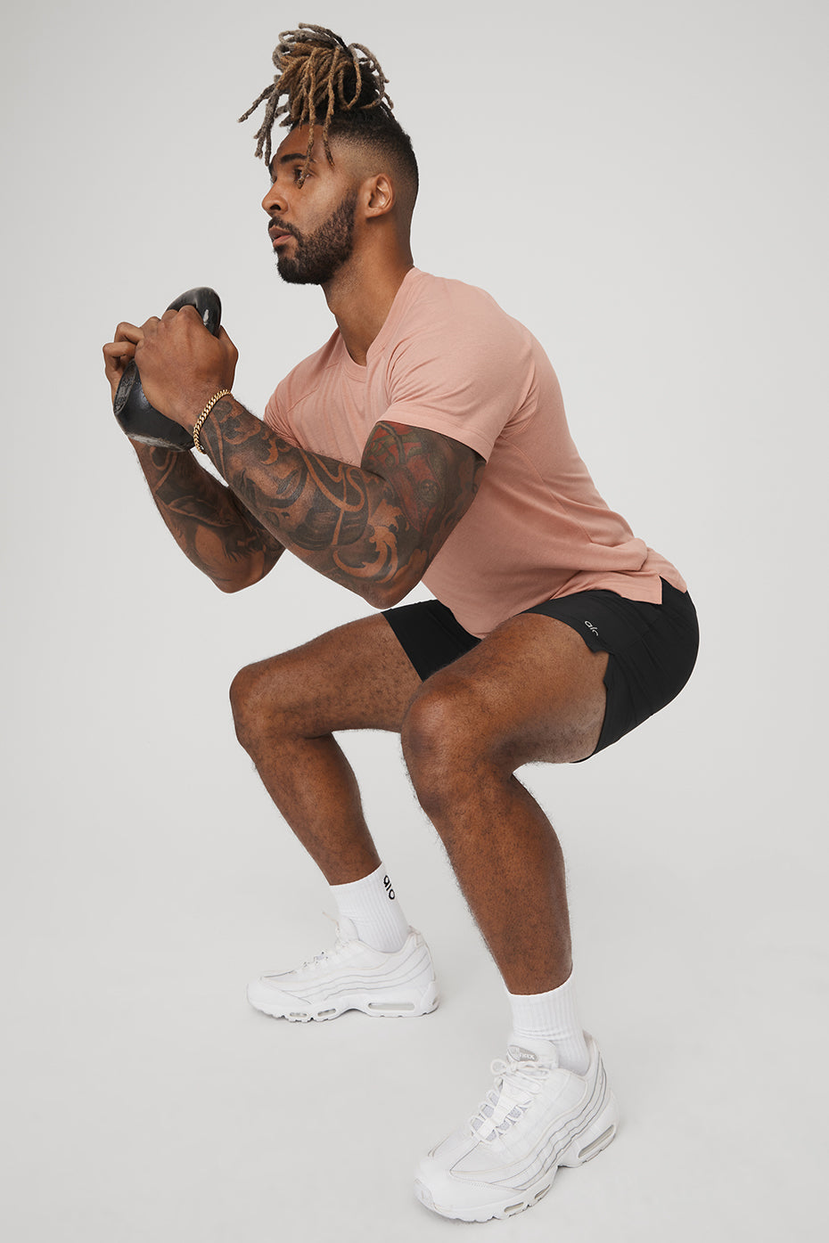 The Triumph Crew Neck Tee - Soft Clay