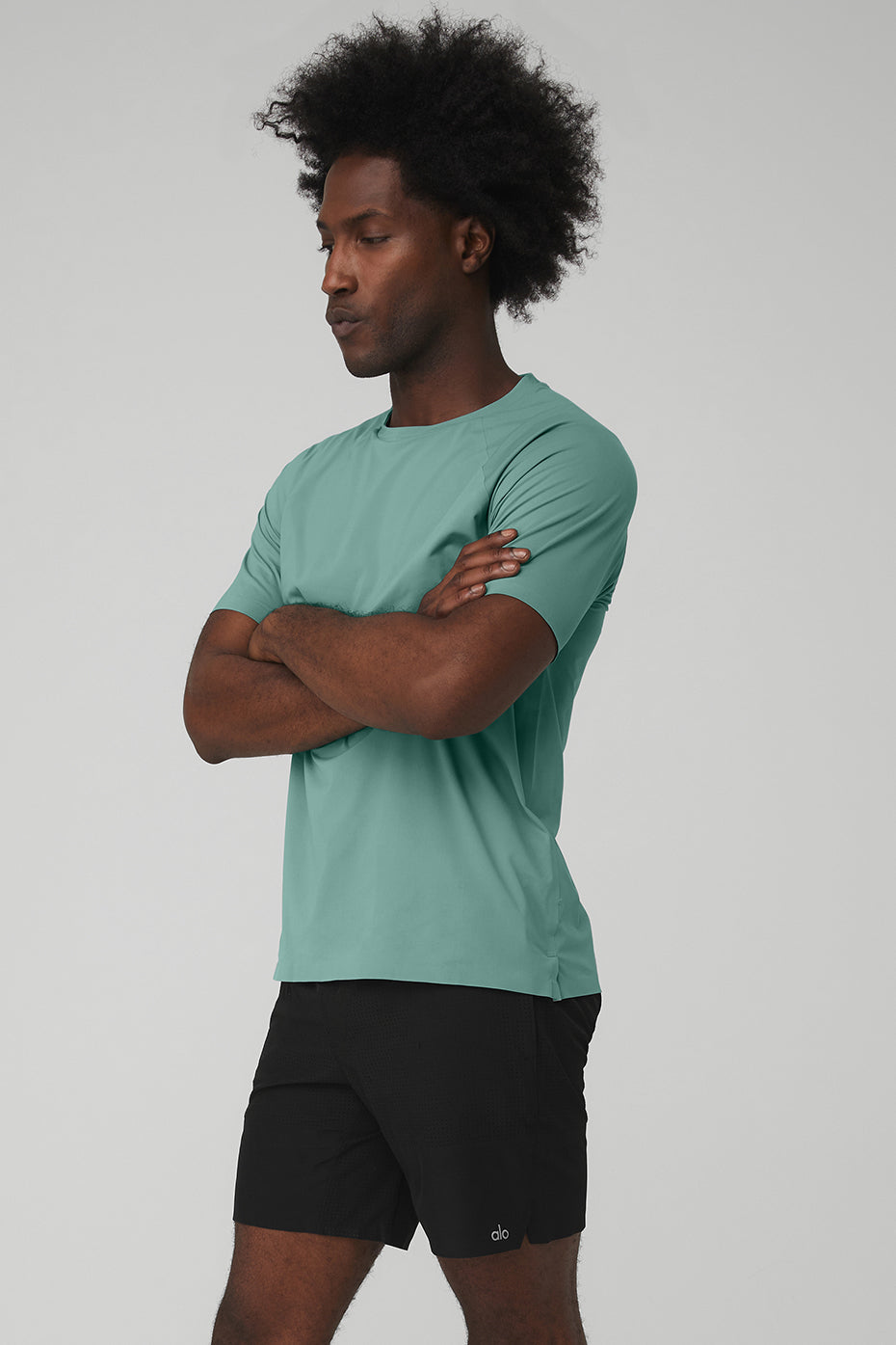 Idol Performance Tee - Blue Agave