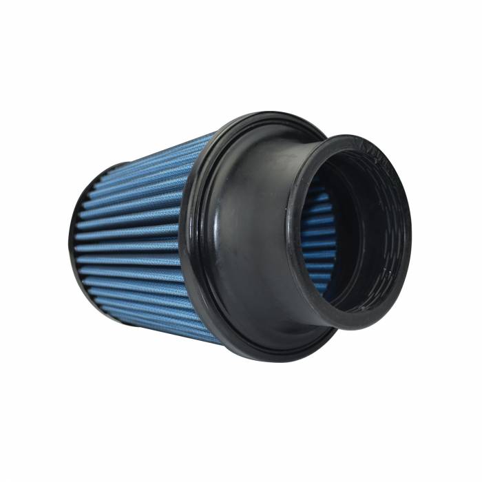 Injen SuperNano Web Dry Air Filter - 3.00 Filter 5 Base / 5 Tall / 4 Top - 45 Pleat (injX-1017-BB)