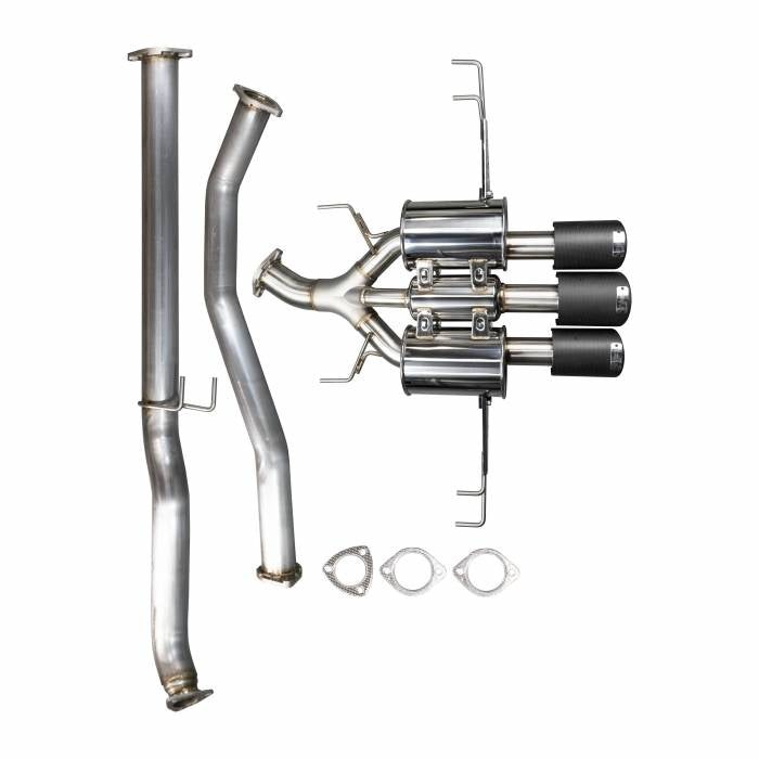 Injen 17-20 Honda Civic Type R 2.0L Turbo 3in 304SS Cat-Back Exhaust (injSES1583CF)