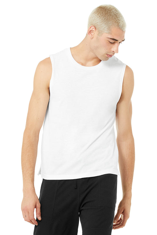 The Triumph Muscle Tank - White
