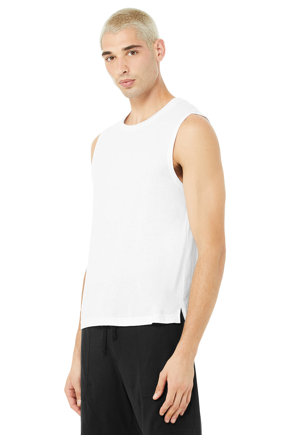 The Triumph Muscle Tank - White