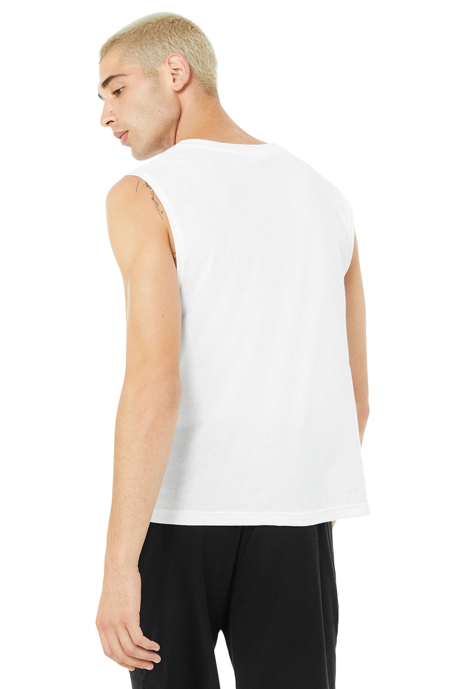 The Triumph Muscle Tank - White