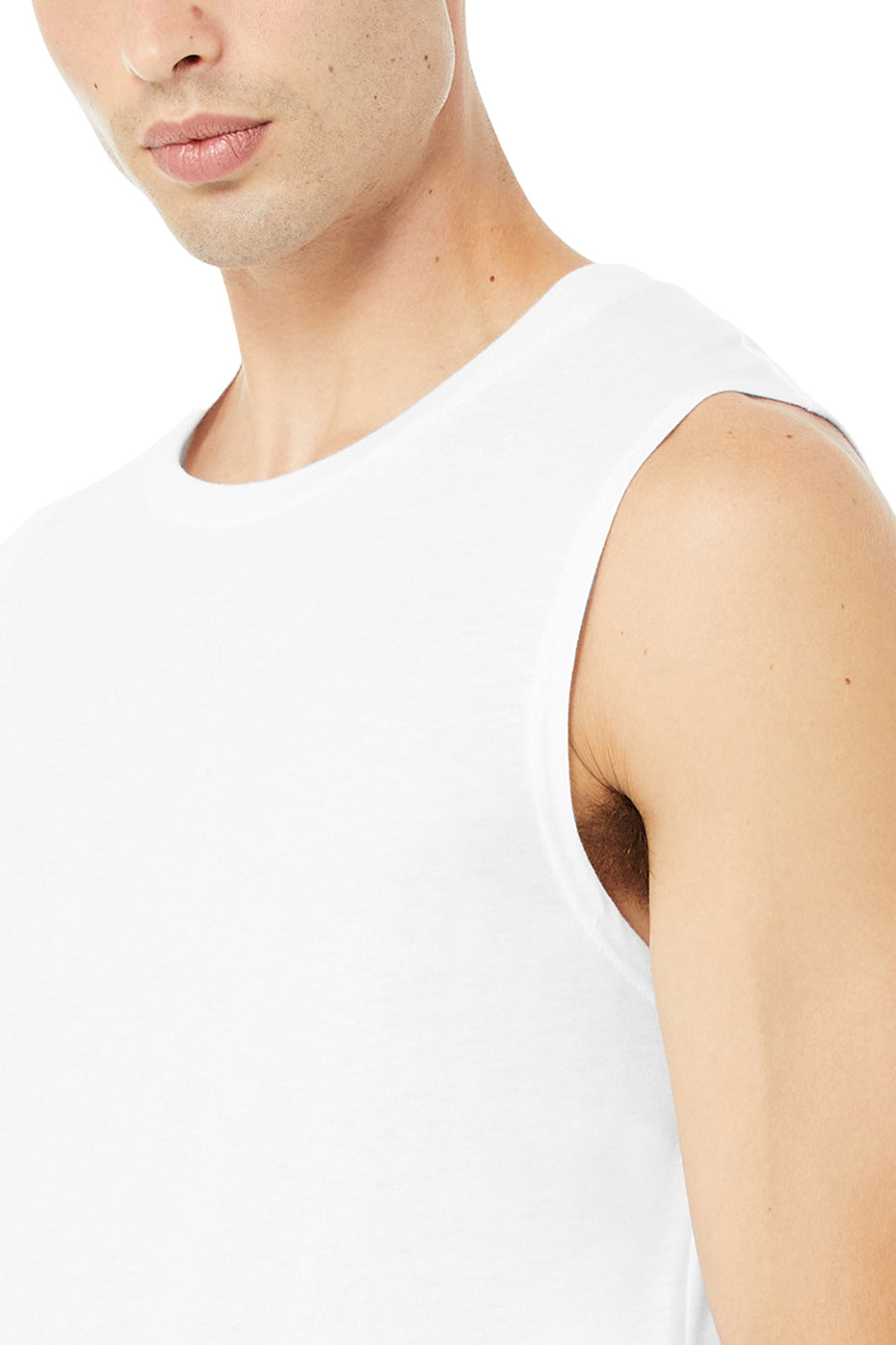 The Triumph Muscle Tank - White