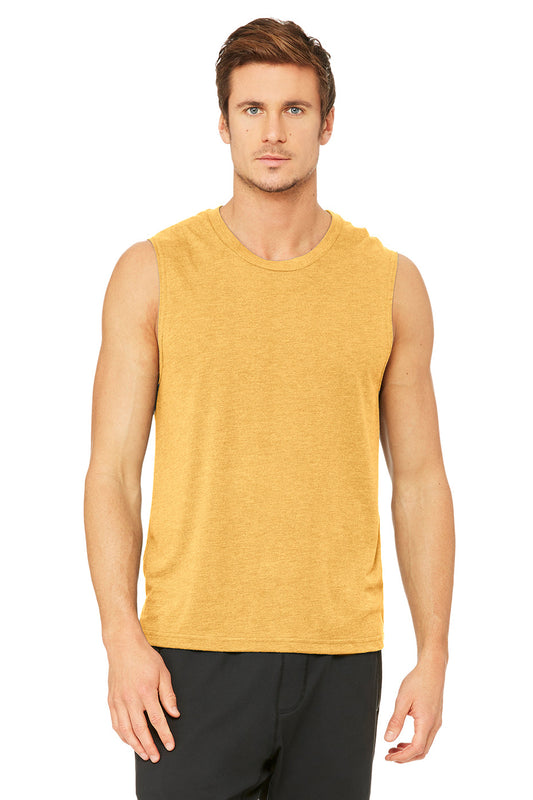 The Triumph Muscle Tank - Mustard