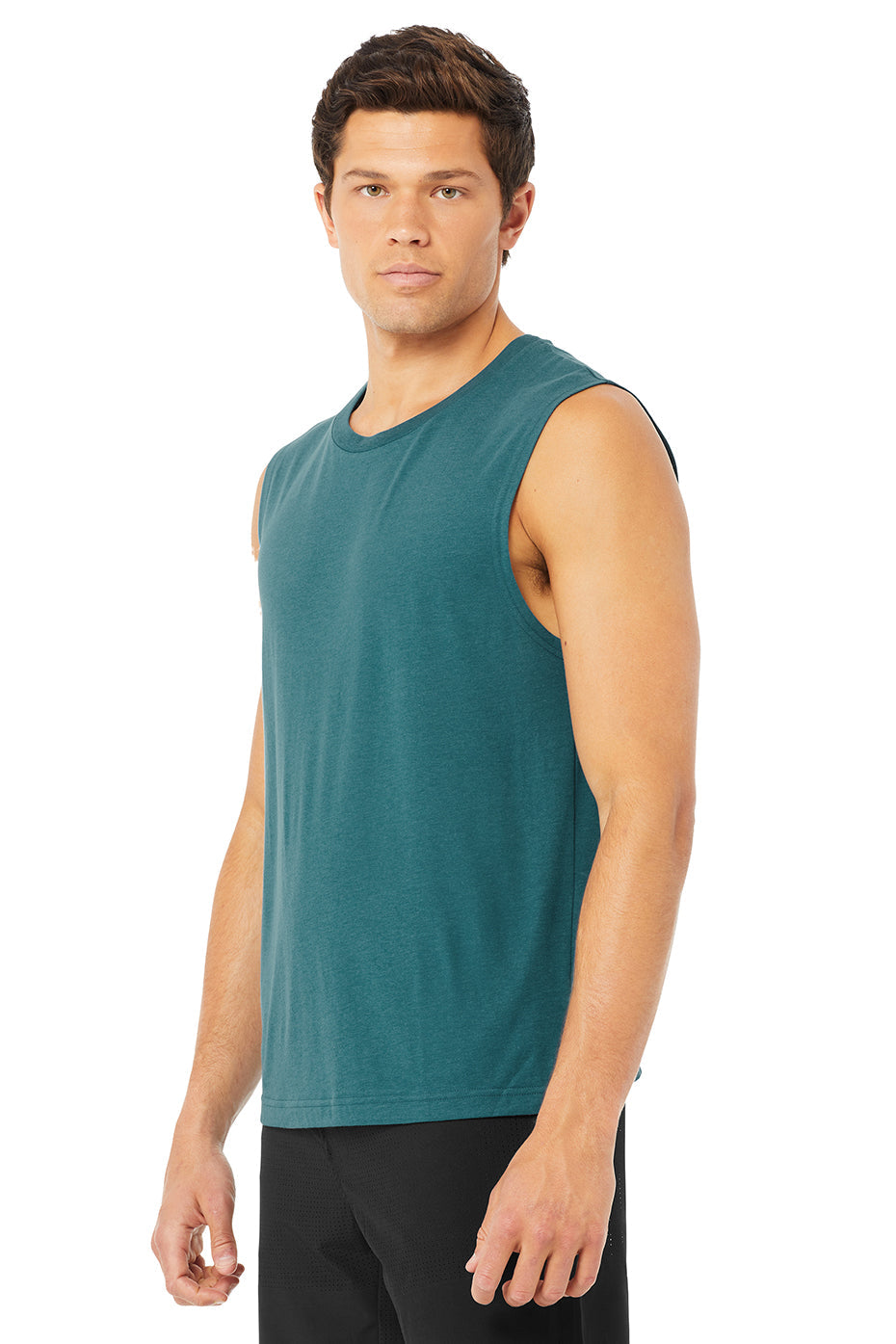 The Triumph Muscle Tank - Mineral Blue