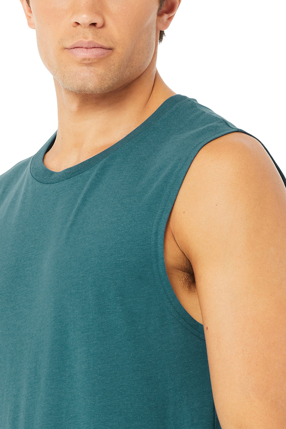 The Triumph Muscle Tank - Mineral Blue