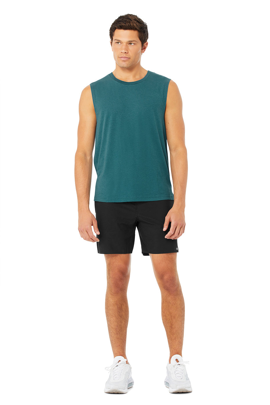 The Triumph Muscle Tank - Mineral Blue