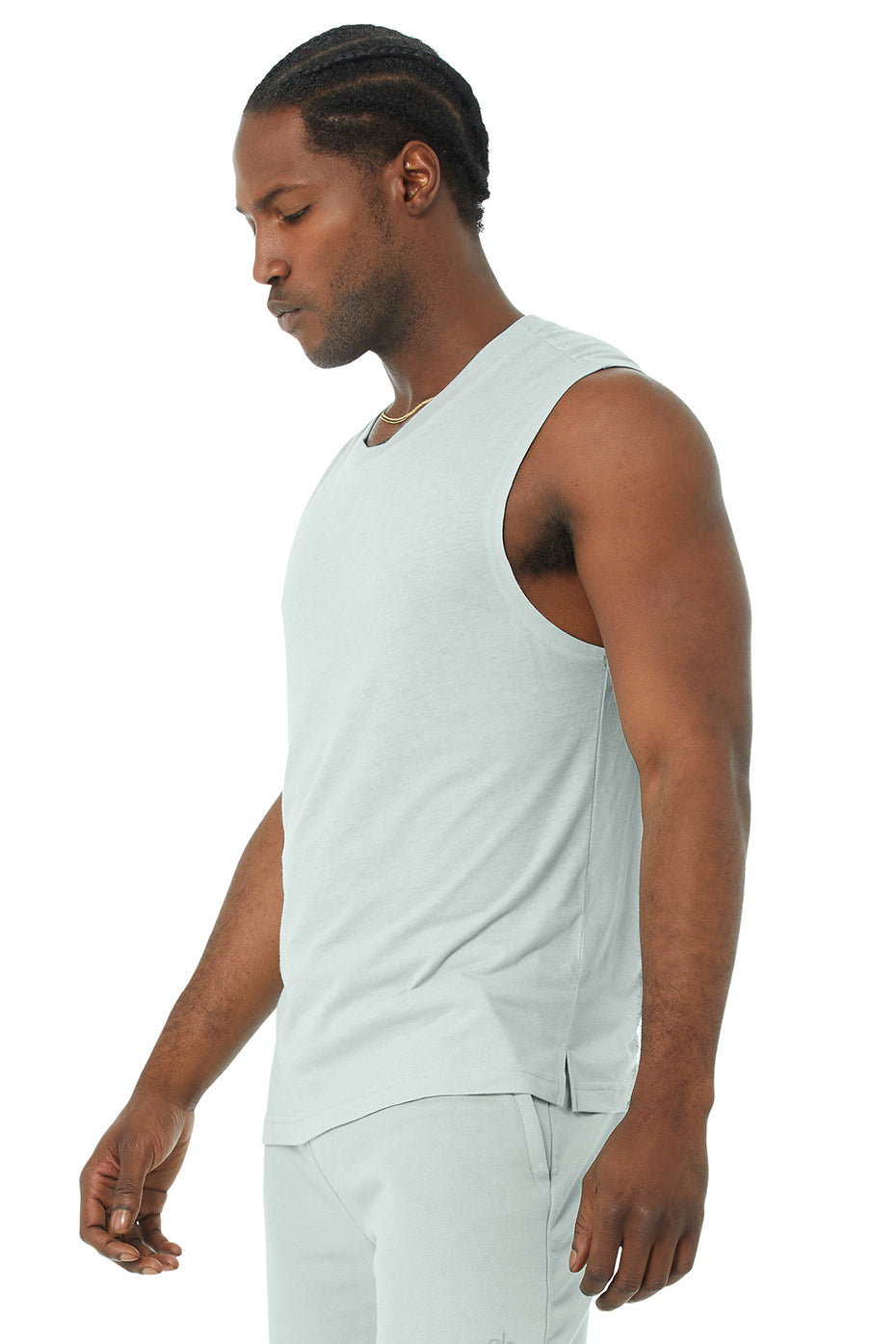 The Triumph Muscle Tank - Chalk Blue