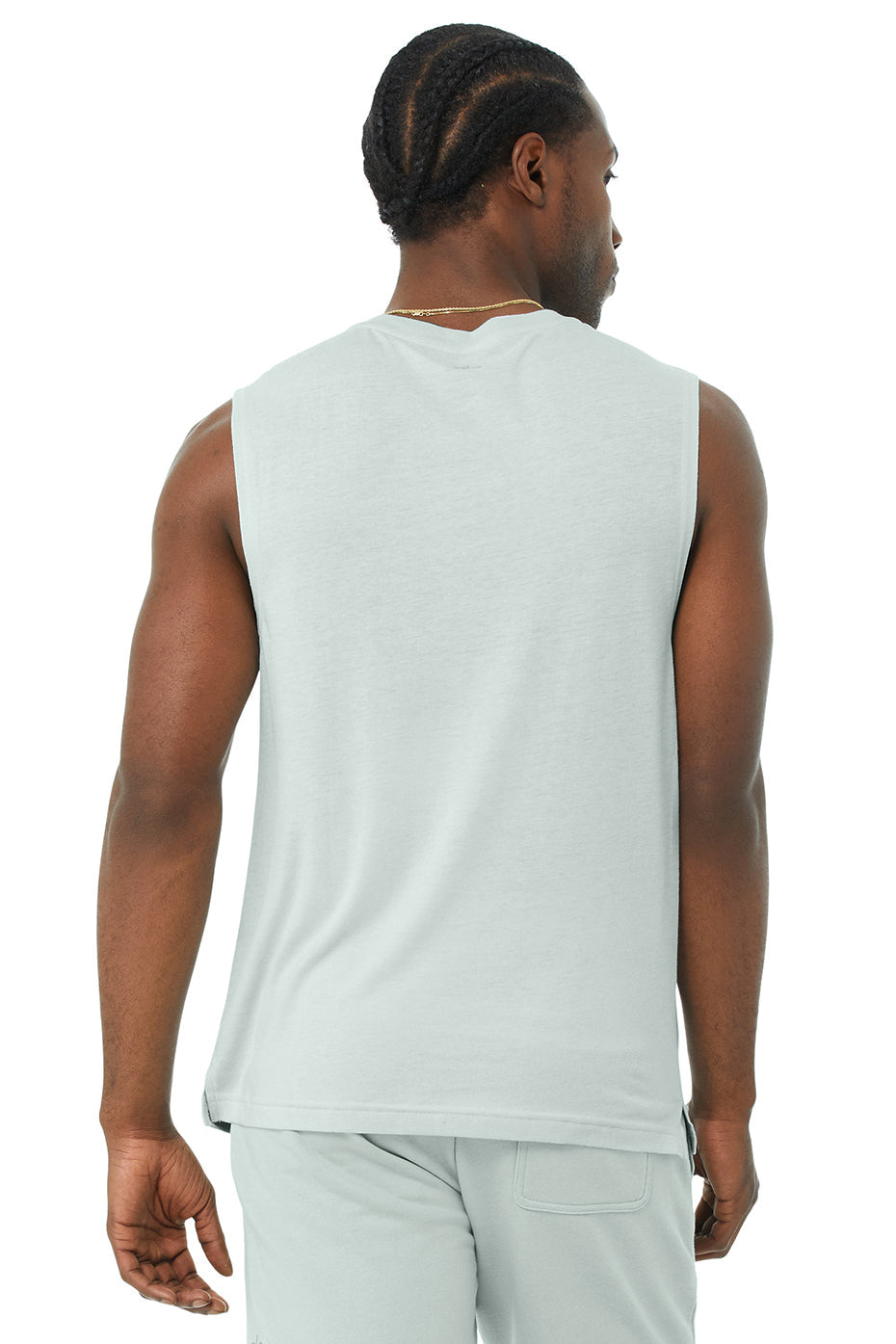 The Triumph Muscle Tank - Chalk Blue