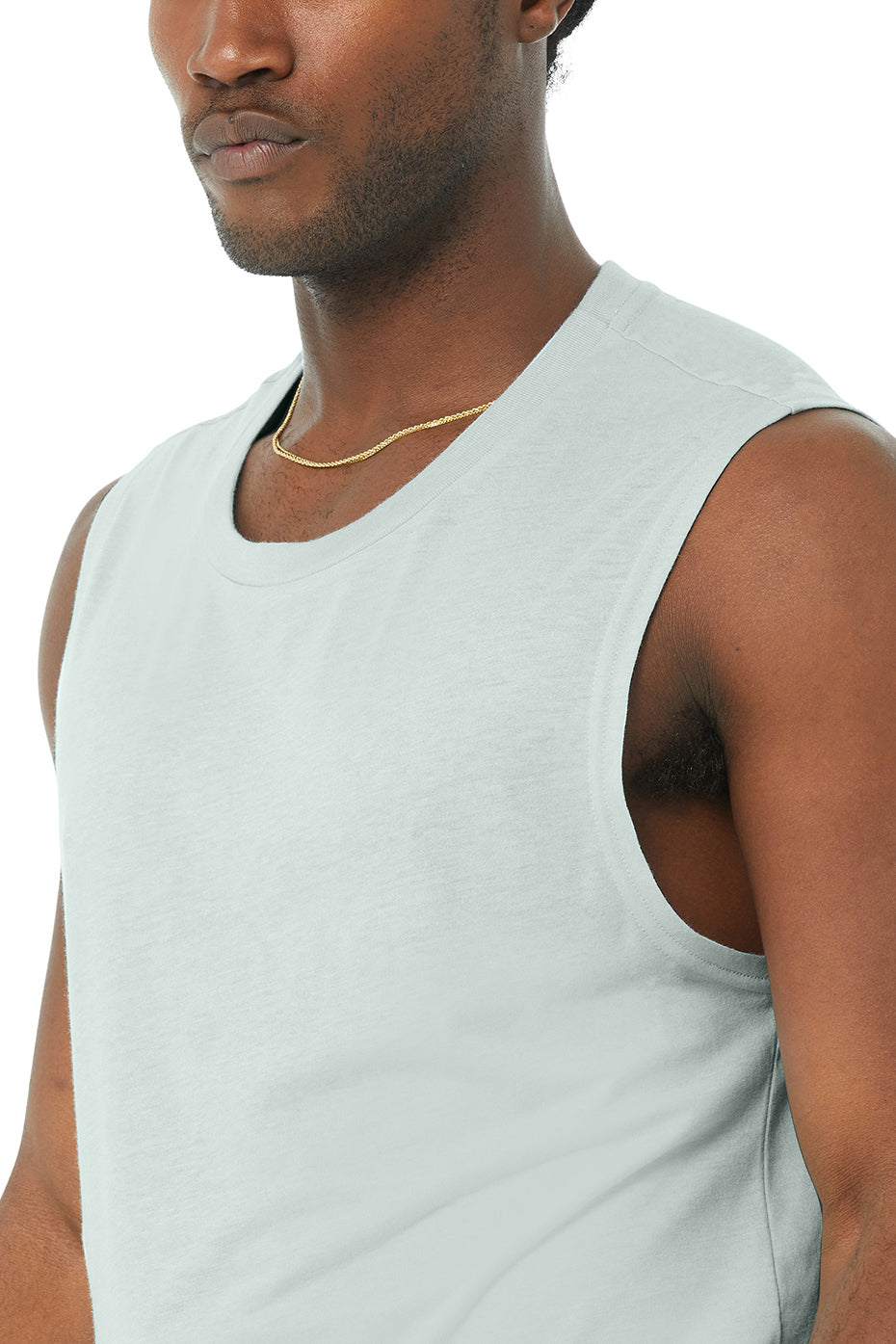 The Triumph Muscle Tank - Chalk Blue