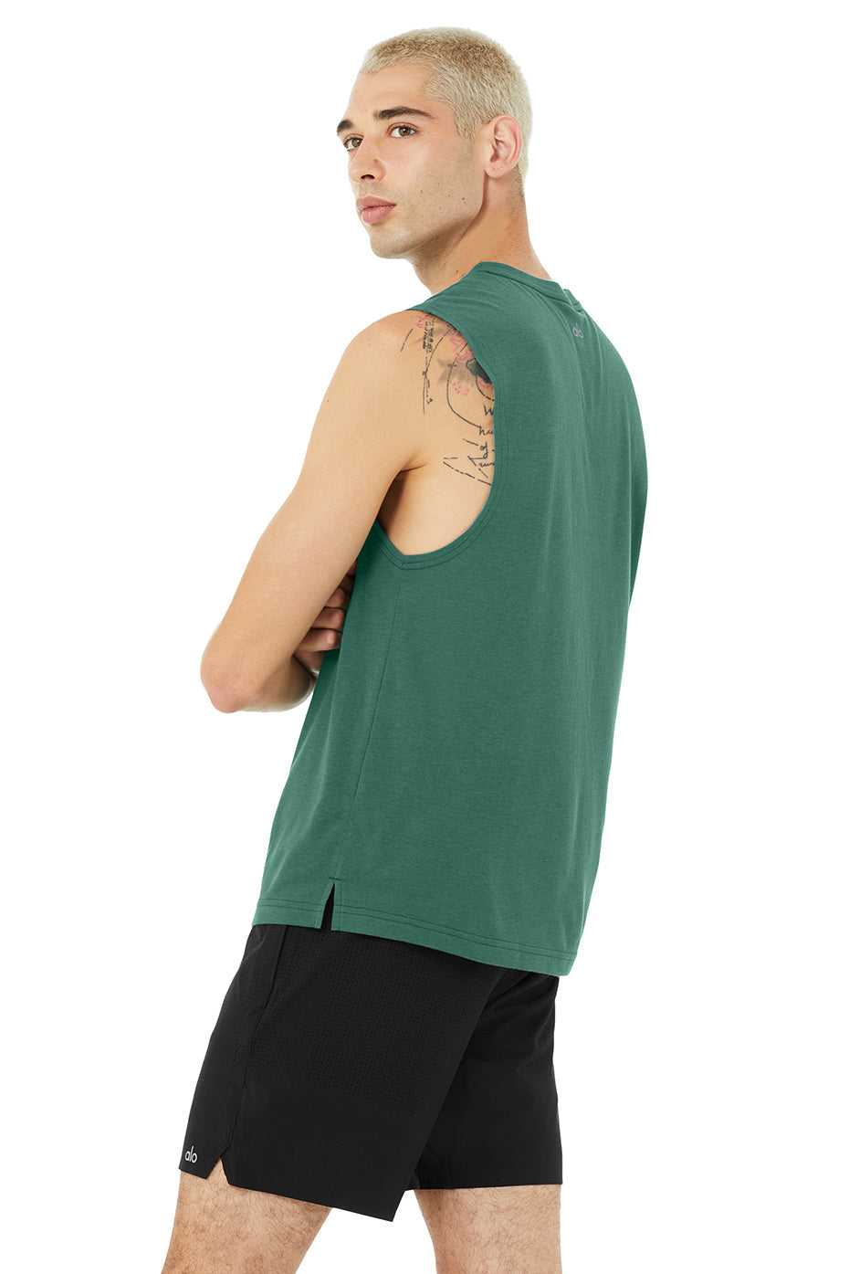 The Triumph Muscle Tank - Dark Ivy