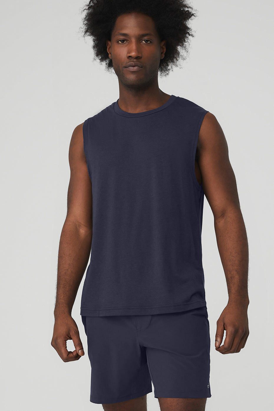 The Triumph Muscle Tank - True Navy