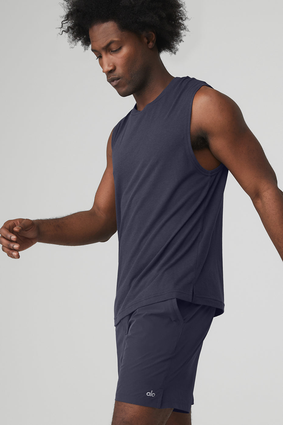 The Triumph Muscle Tank - True Navy