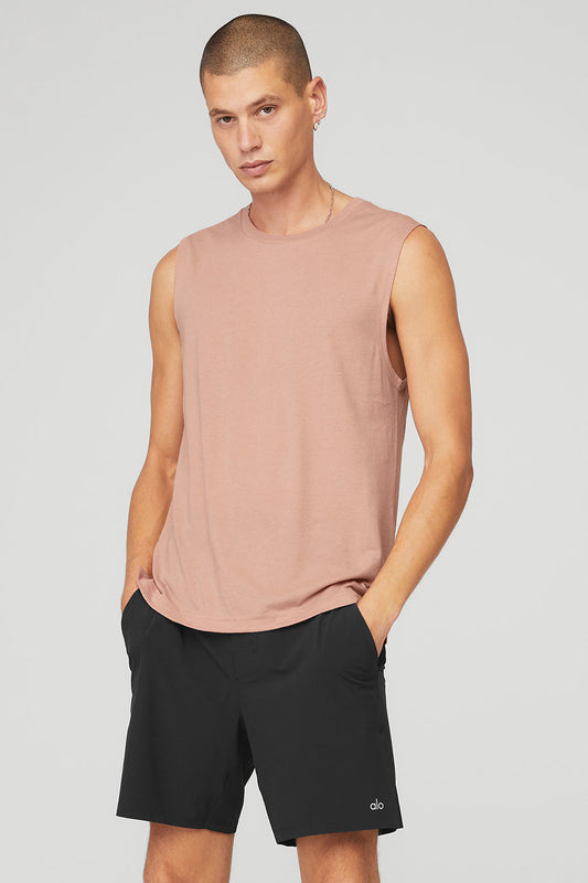 The Triumph Muscle Tank - Soft Clay