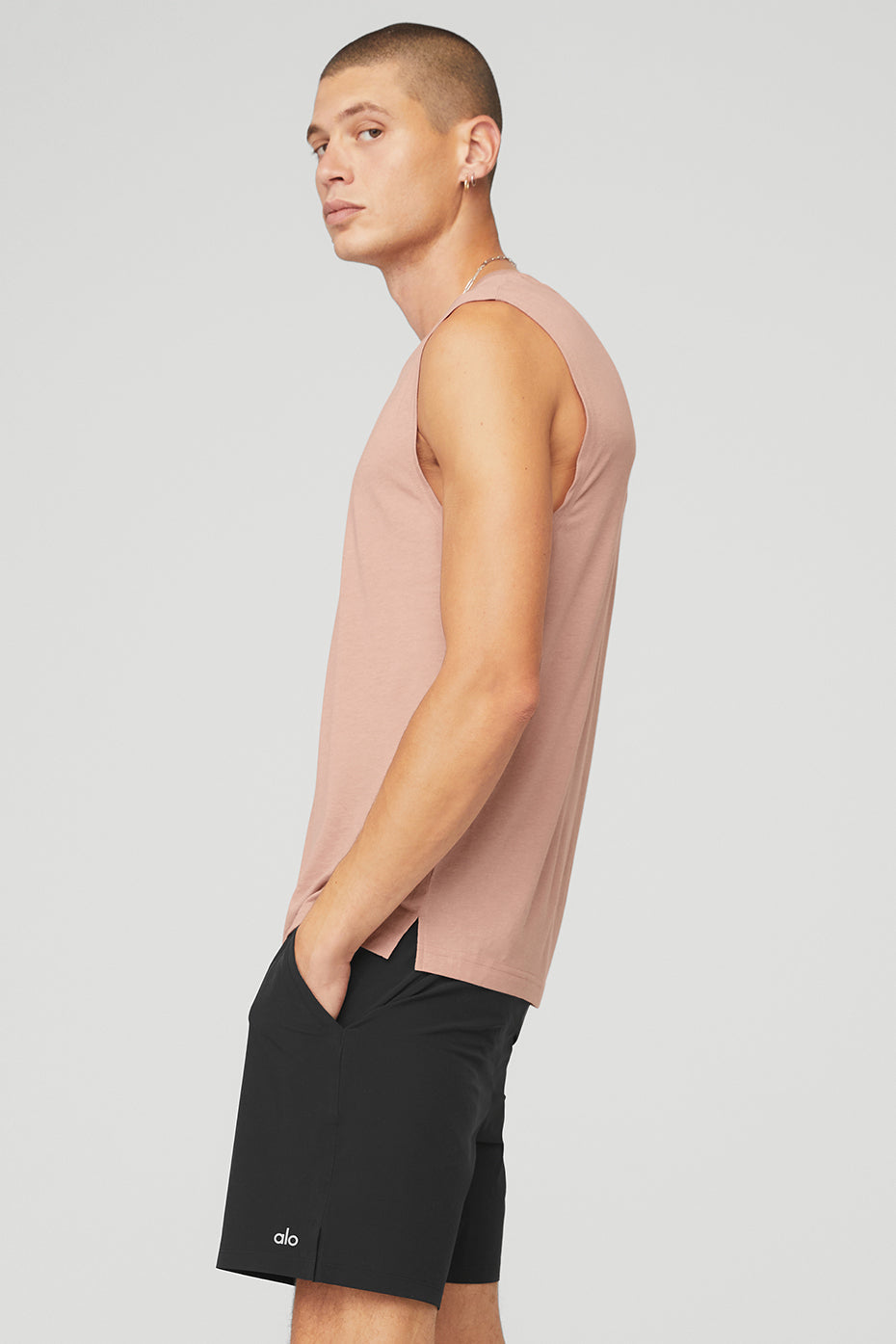 The Triumph Muscle Tank - Soft Clay
