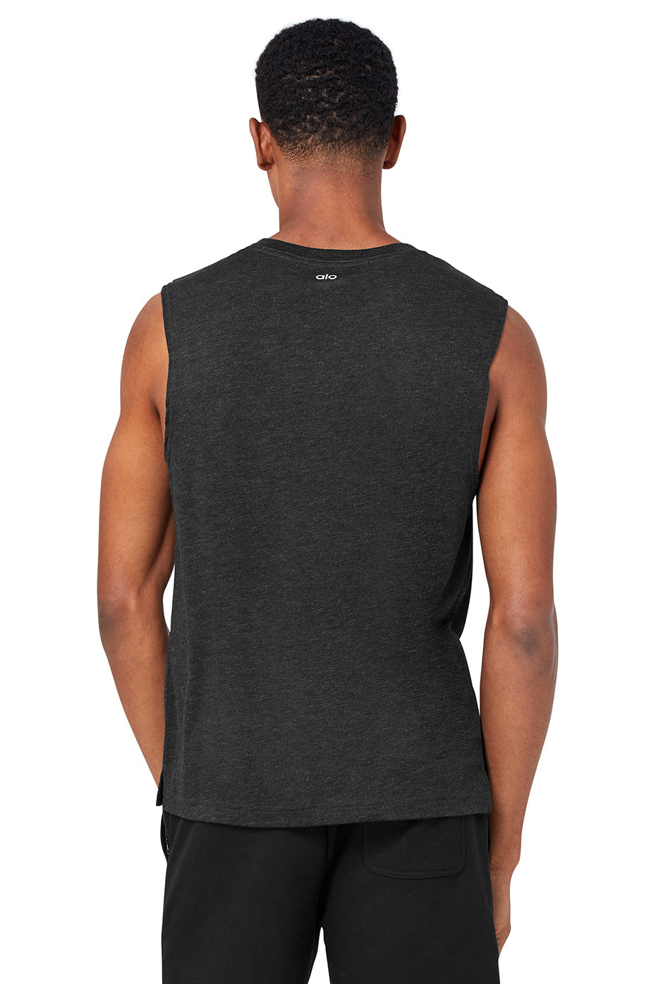 The Triumph Muscle Tank - Black Heather